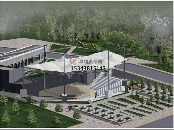 南昌膜結構舞臺【生產設計】