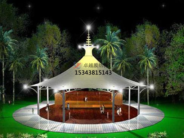 新余膜結構舞臺【生產設計】