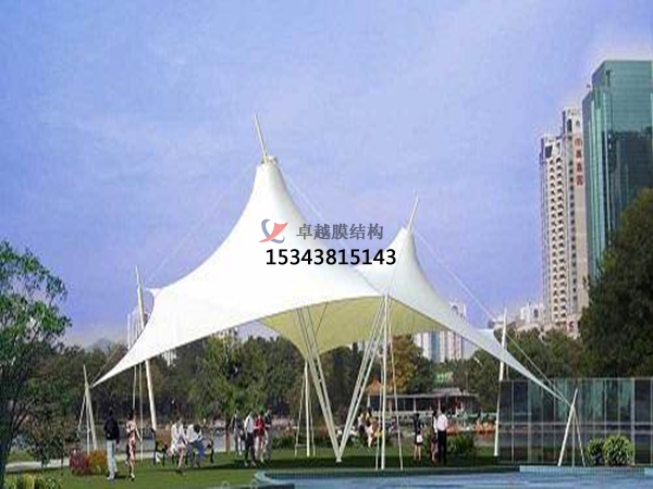 阜陽市膜結構雨棚工程設計施工案例