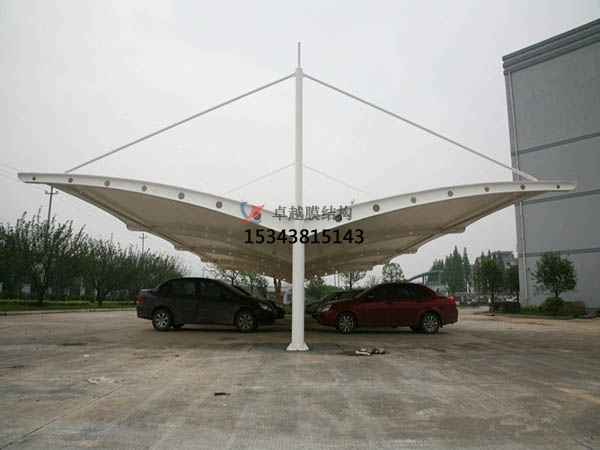 安新膜結(jié)構(gòu)停車(chē)棚【充電站雨棚】設(shè)計(jì)安裝