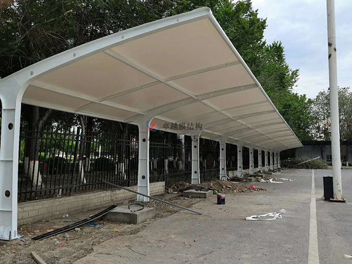 新疆石河子開發區汽車站膜結構車棚
